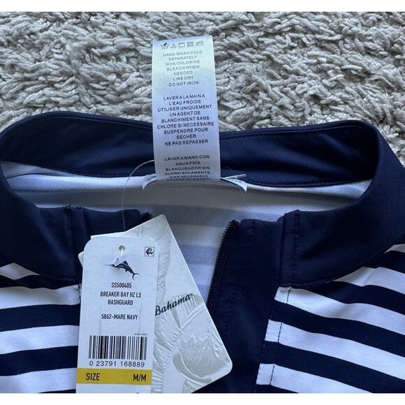 NWT Tommy Bahama Breaker Bay Rashguard Size M - Picture 5 of 6
